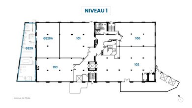 6829-6845 Av de l'Épée, Montréal, QC for lease Interior Photo- Image 1 of 1