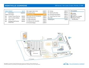 2020 Norwich New London Tpke, Montville, CT à louer Plan de site- Image 1 de 1