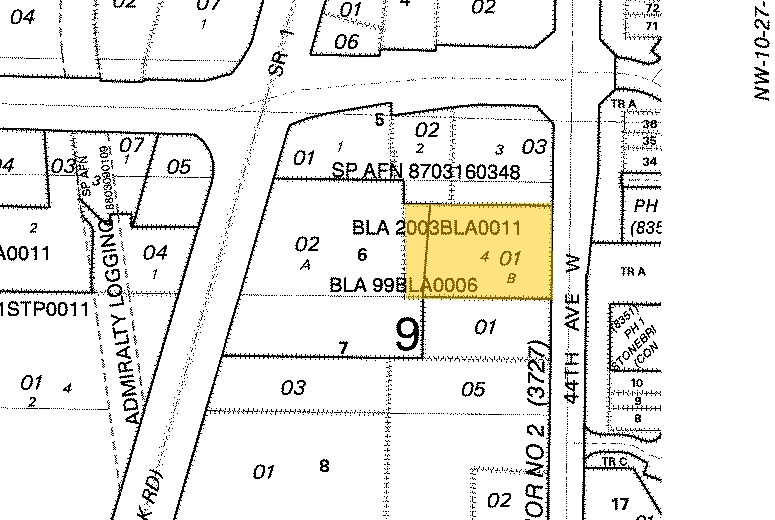 16824 44th Ave W, Lynnwood, WA à louer - Plan cadastral - Image 3 de 6