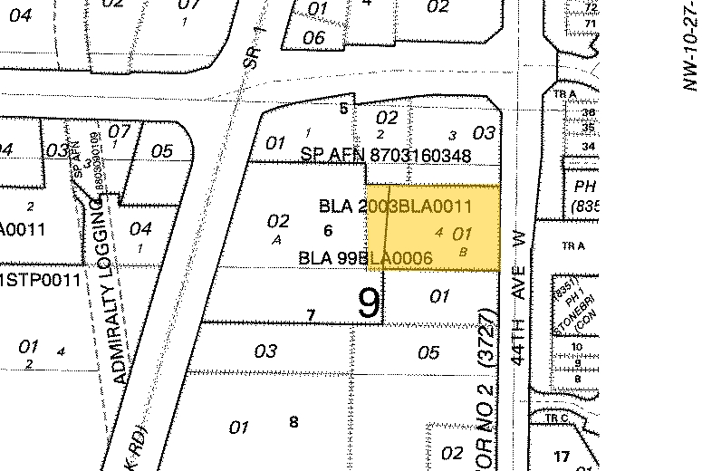 16824 44th Ave W, Lynnwood, WA for lease - Plat Map - Image 3 of 6