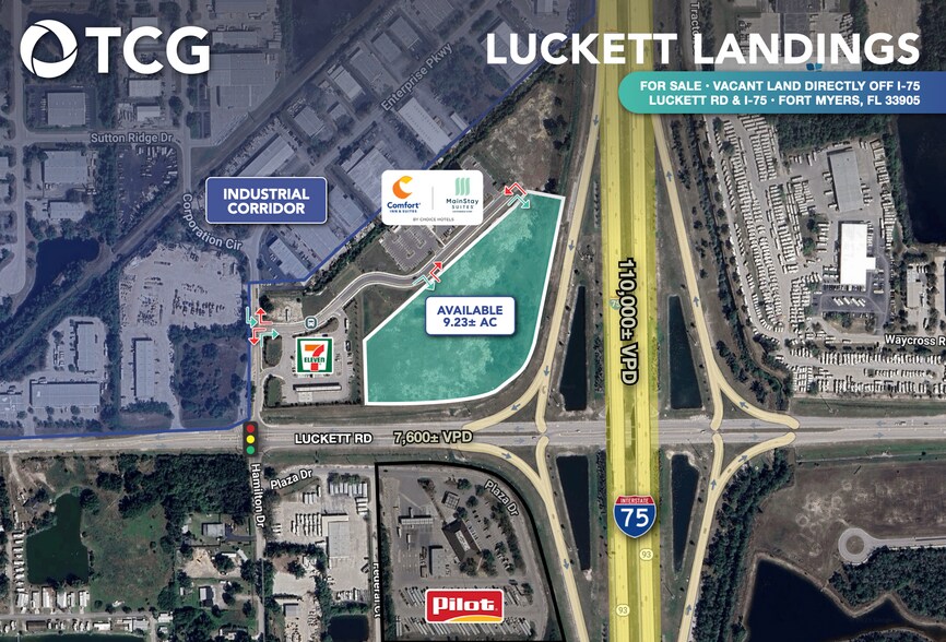 5151 Luckett Rd, Fort Myers, FL à vendre - Aérien - Image 1 de 2