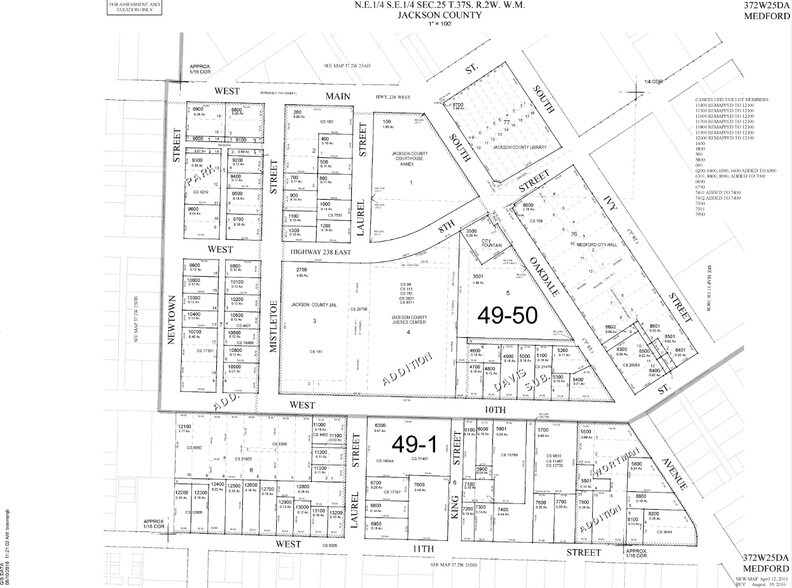 23 Newtown St, Medford, OR à louer - Plan cadastral - Image 2 de 5