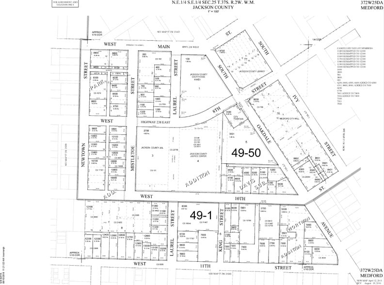 23 Newtown St, Medford, OR for lease - Plat Map - Image 2 of 5