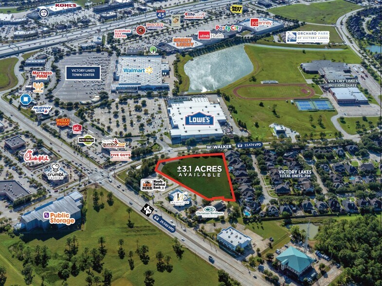 Fm-646, League City, TX for sale - Aerial - Image 1 of 4