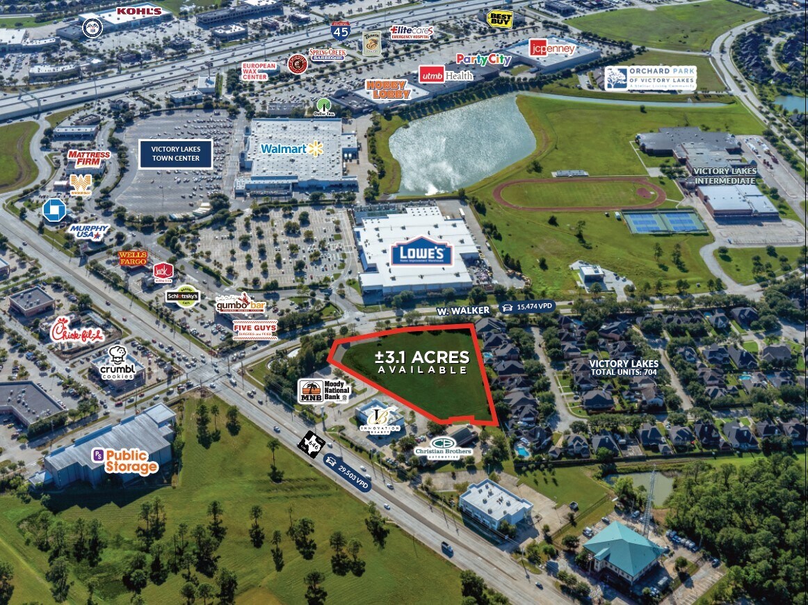 Fm-646, League City, TX à vendre Aérien- Image 1 de 5