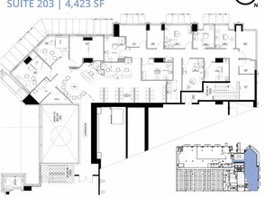 903 10th Ave SW, Calgary, AB à louer Plan d’étage- Image 1 de 5
