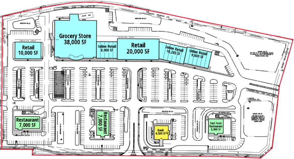 2424 N DuPont Pky, Middletown, DE à louer Plan de site- Image 1 de 3