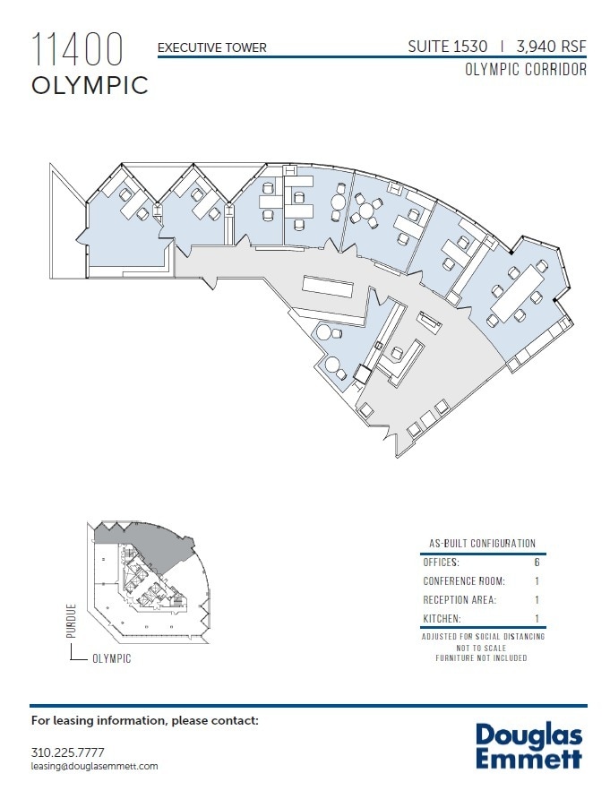 11400 W Olympic Blvd, Los Angeles, CA for lease Floor Plan- Image 1 of 1