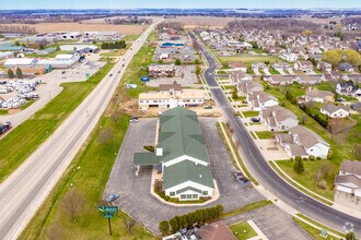 660 Nygaard St, Stoughton, WI - Aerial map view