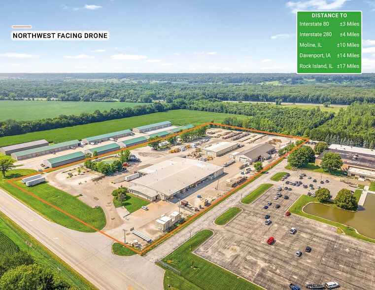 2212 US Highway 6, Coal Valley, IL for sale - Aerial - Image 3 of 6