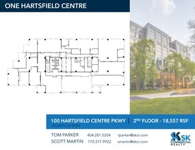 100 Hartsfield Centre Pky, Atlanta, GA for lease Site Plan- Image 1 of 1