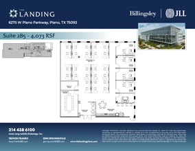 6275 W Plano Pky, Plano, TX à louer Plan d’étage- Image 1 de 1
