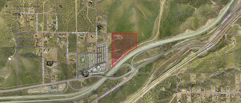 Old Sierra Hwy, Acton, CA à vendre - Aérien - Image 2 de 6