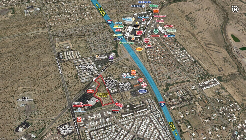 La Canada Dr & Duval Mine Rd, Sahuarita, AZ for sale - Building Photo - Image 1 of 2