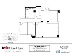 1431 Greenway Dr, Irving, TX for lease Floor Plan- Image 1 of 1