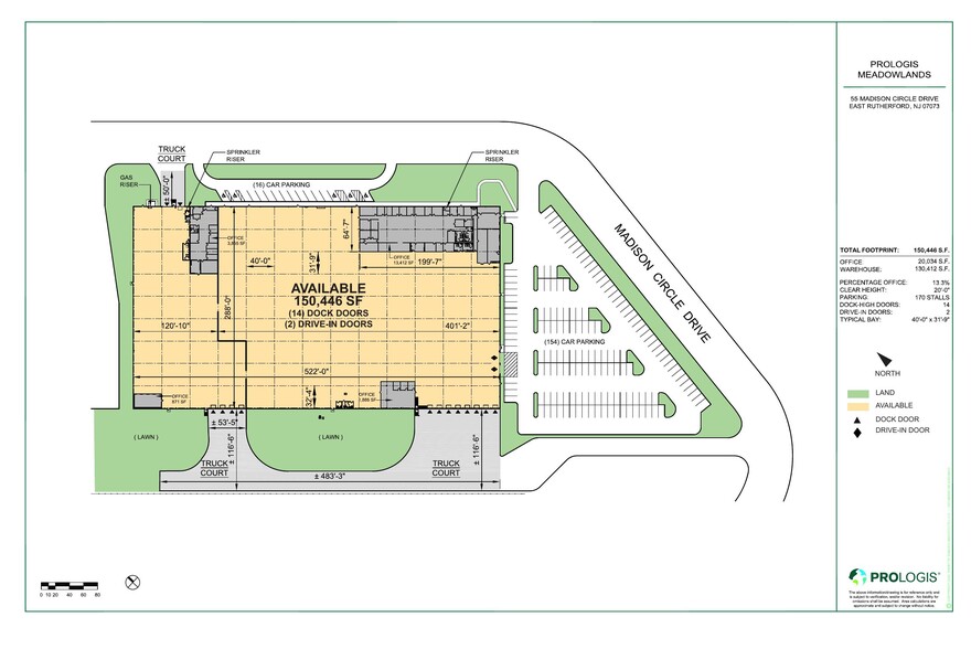 55 Madison Circle Dr, East Rutherford, NJ à louer - Plan de site - Image 2 de 2