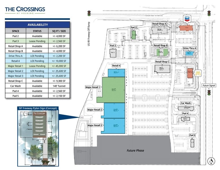 Hosking Ave, Bakersfield, CA for lease - Building Photo - Image 3 of 5