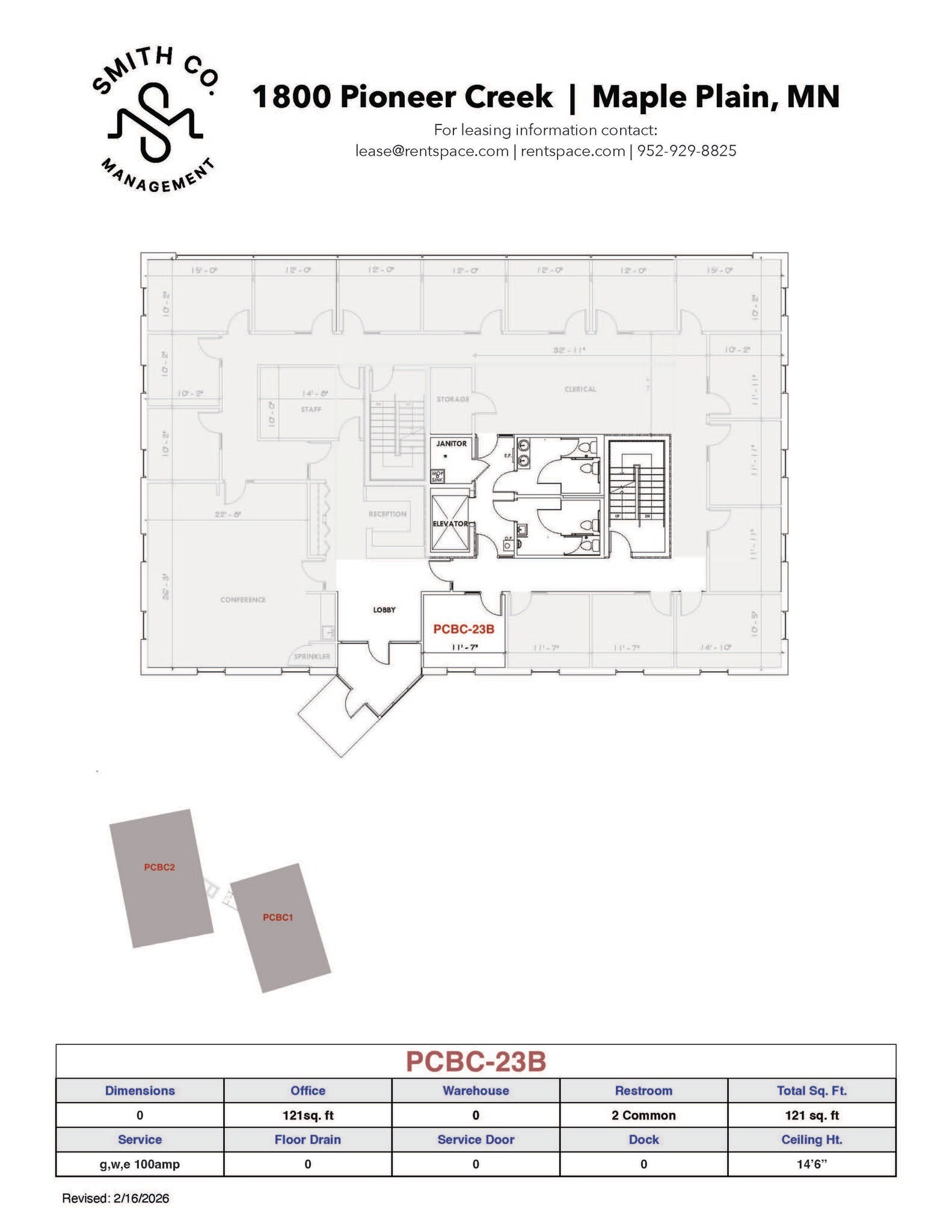 1800 Pioneer Creek Ctr, Maple Plain, MN for lease Floor Plan- Image 1 of 2