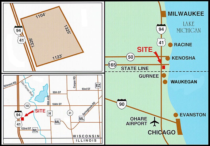 I-94, Pleasant Prairie, WI à vendre - Photo du bâtiment - Image 2 de 3