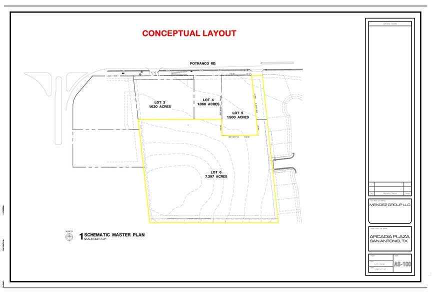 Potranco Rd, San Antonio, TX à vendre - Plan cadastral - Image 3 de 3