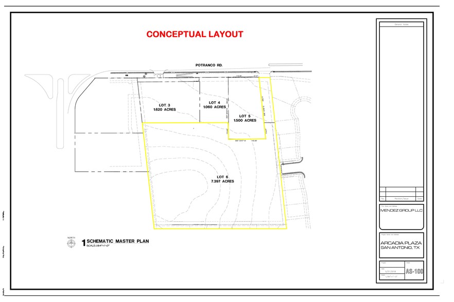 Potranco Rd, San Antonio, TX for sale - Plat Map - Image 3 of 3