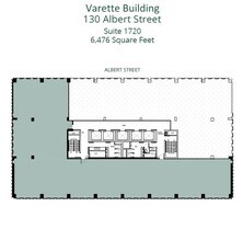 130 Albert Street Ottawa on, Ottawa, ON for lease Floor Plan- Image 2 of 4