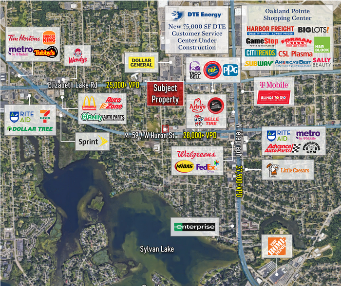 1156 W Huron St, Waterford, MI à vendre - Photo du bâtiment - Image 2 de 2