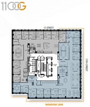 1100 G St NW, Washington, DC à louer Plan d’étage- Image 1 de 1