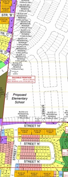 Clarkway Land Assembly portefeuille de 5 propriétés à vendre sur LoopNet.ca - Plan cadastral - Image 1 de 16