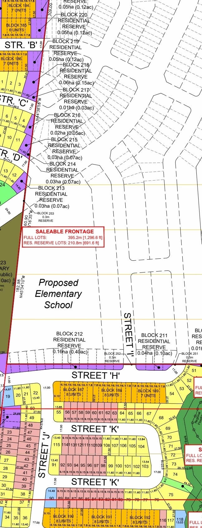 Clarkway Land Assembly portefeuille de 5 propriétés à vendre sur LoopNet.ca Plan cadastral- Image 1 de 17