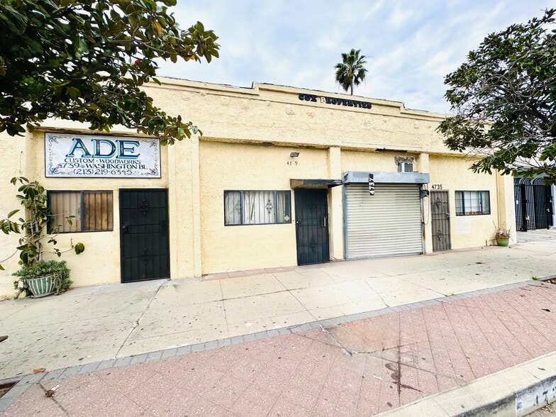 4739 W Washington Blvd, Los Angeles, CA for sale - Primary Photo - Image 1 of 2