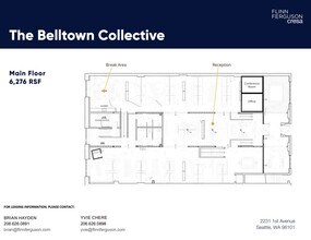 2225-2231 1st Ave, Seattle, WA for lease Floor Plan- Image 1 of 1