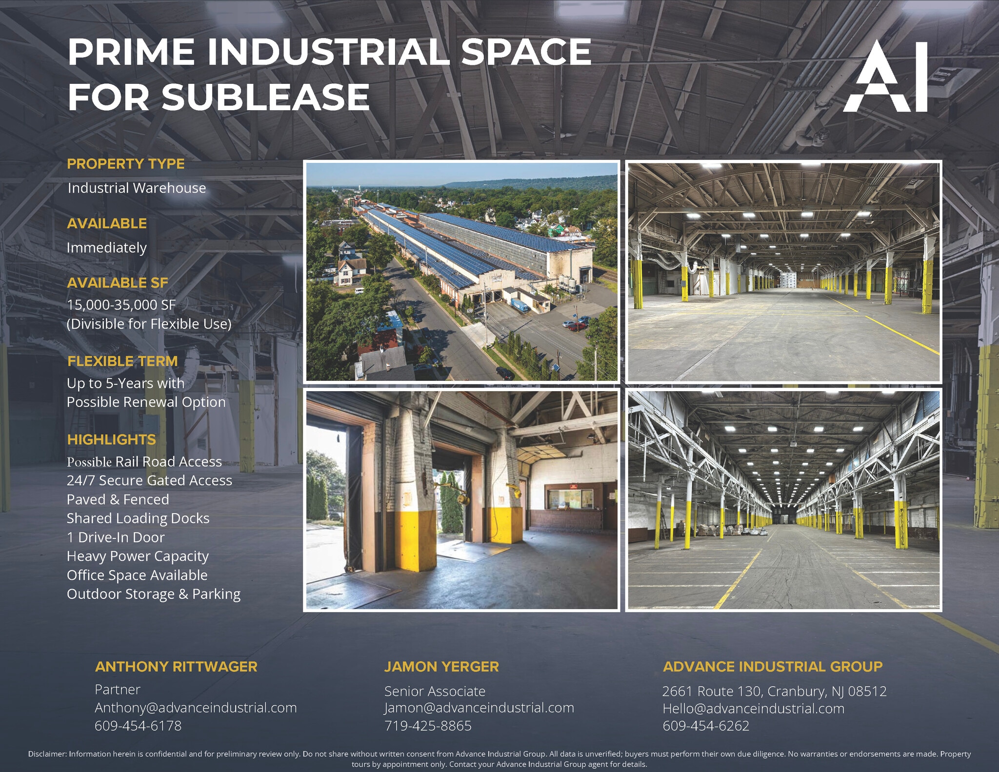 1000 S 2nd St, Plainfield, NJ à louer Autre- Image 1 de 1