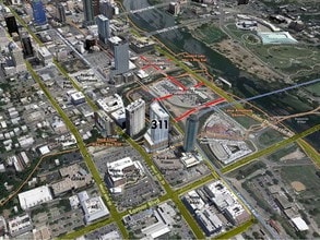 311 Bowie St, Austin, TX - Aérien  Vue de la carte