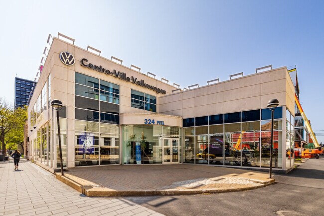 Plus de détails pour 322-324 Rue Peel, Montréal, QC - Commerce de détail à louer