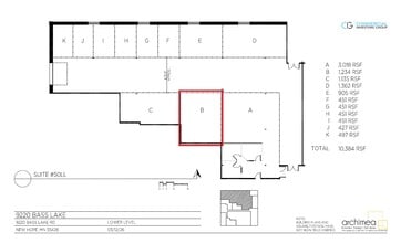 9220 Bass Lake Rd, New Hope, MN à louer Plan d’étage- Image 1 de 1