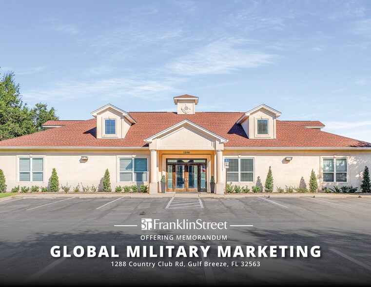 1288 Country Club Rd, Gulf Breeze, FL à vendre - Photo du bâtiment - Image 1 de 17
