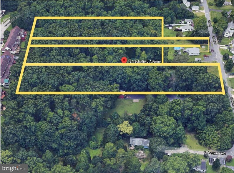 734 Schofield Ave, Aberdeen, MD for sale - Site Plan - Image 3 of 16