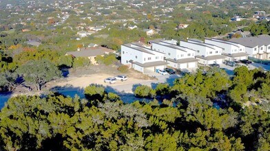 21210 Portsmouth Cv, Lago Vista, TX - aerial  map view