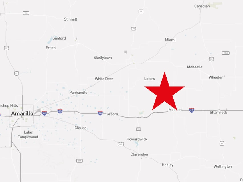 SEC 1, BLK 2 H&GN 640 AC ABST 177, Mclean, TX à vendre Photo du bâtiment- Image 1 de 4