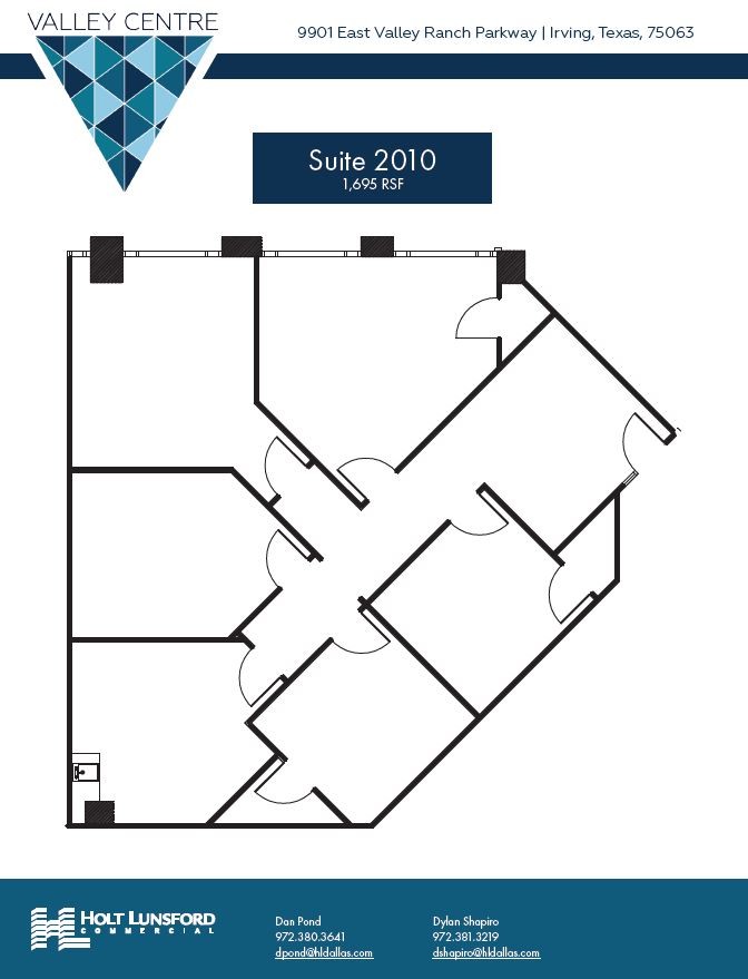 1301 E Arapaho Rd, Richardson, TX à louer Plan d  tage- Image 1 de 1