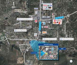 Plus de détails pour NWC Beeline Hwy & Aero Dr, Payson, AZ - Terrain à vendre