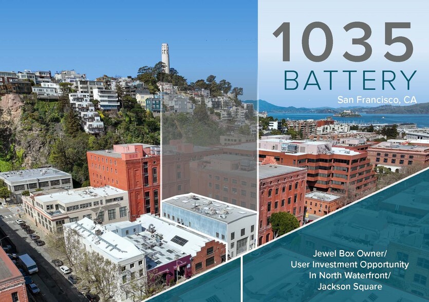 1035 Battery St, San Francisco, CA à vendre - Photo du bâtiment - Image 1 de 7