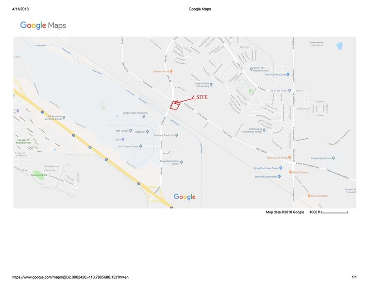 9020 E OLD VAIL Rd, Tucson, AZ for sale - Building Photo - Image 2 of 2