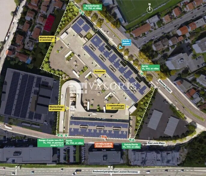 Flex in Vénissieux for lease - Aerial - Image 3 of 11