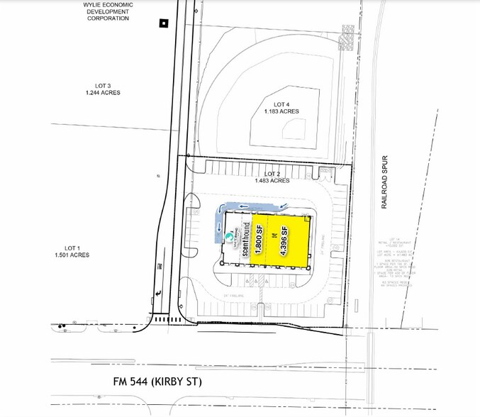 NWQ HIGHWAY 78 & FM 544, Wylie, TX for lease - Building Photo - Image 2 of 3