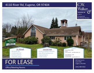 Plus de détails pour 4110 River Rd, Eugene, OR - Bureau à louer
