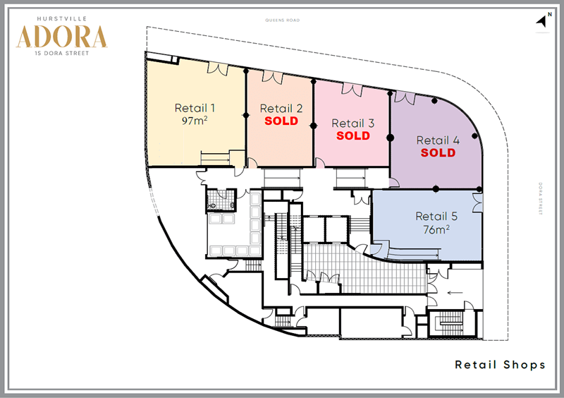 15 Dora St, Hurstville, NSW 2220 - Unit 5 -  - Floor Plan - Image 2 of 3