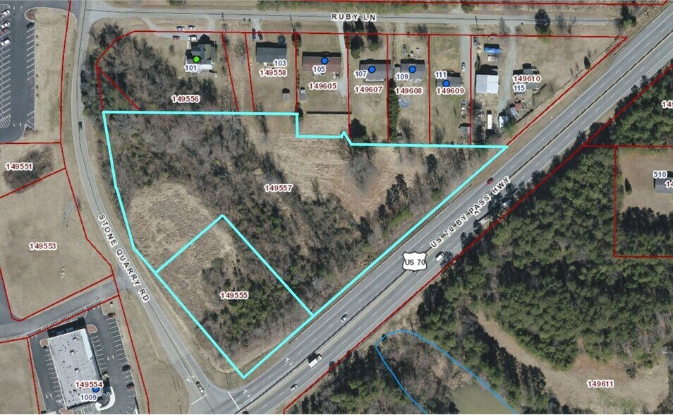 Highway 70, Haw River, 27258, Haw River, NC for sale - Aerial - Image 2 of 11