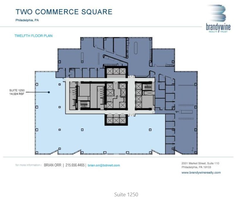 2001 Market St, Philadelphia, PA for lease Floor Plan- Image 1 of 1